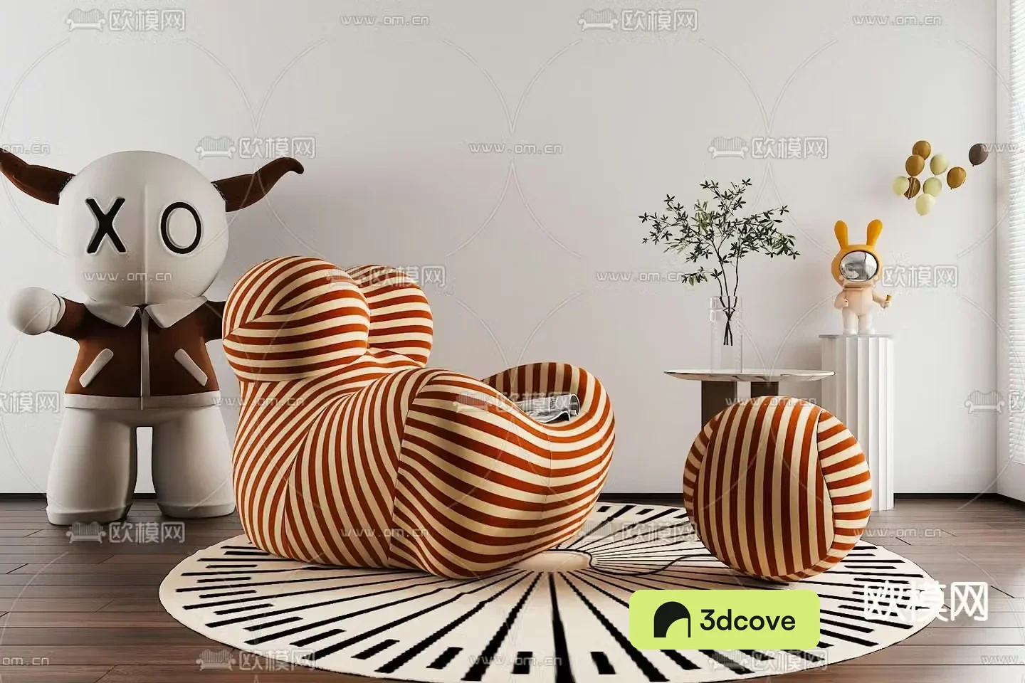 Modern lazy sofa mother’s arms sofa