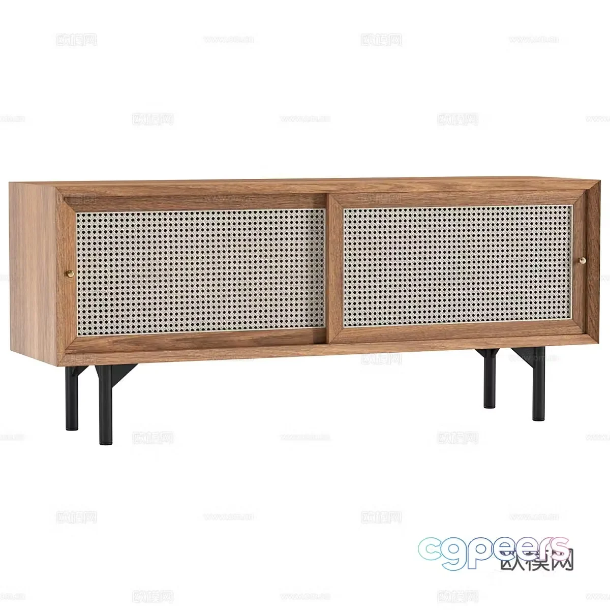 Wasabi Wind TV Cabinet 3D Model
