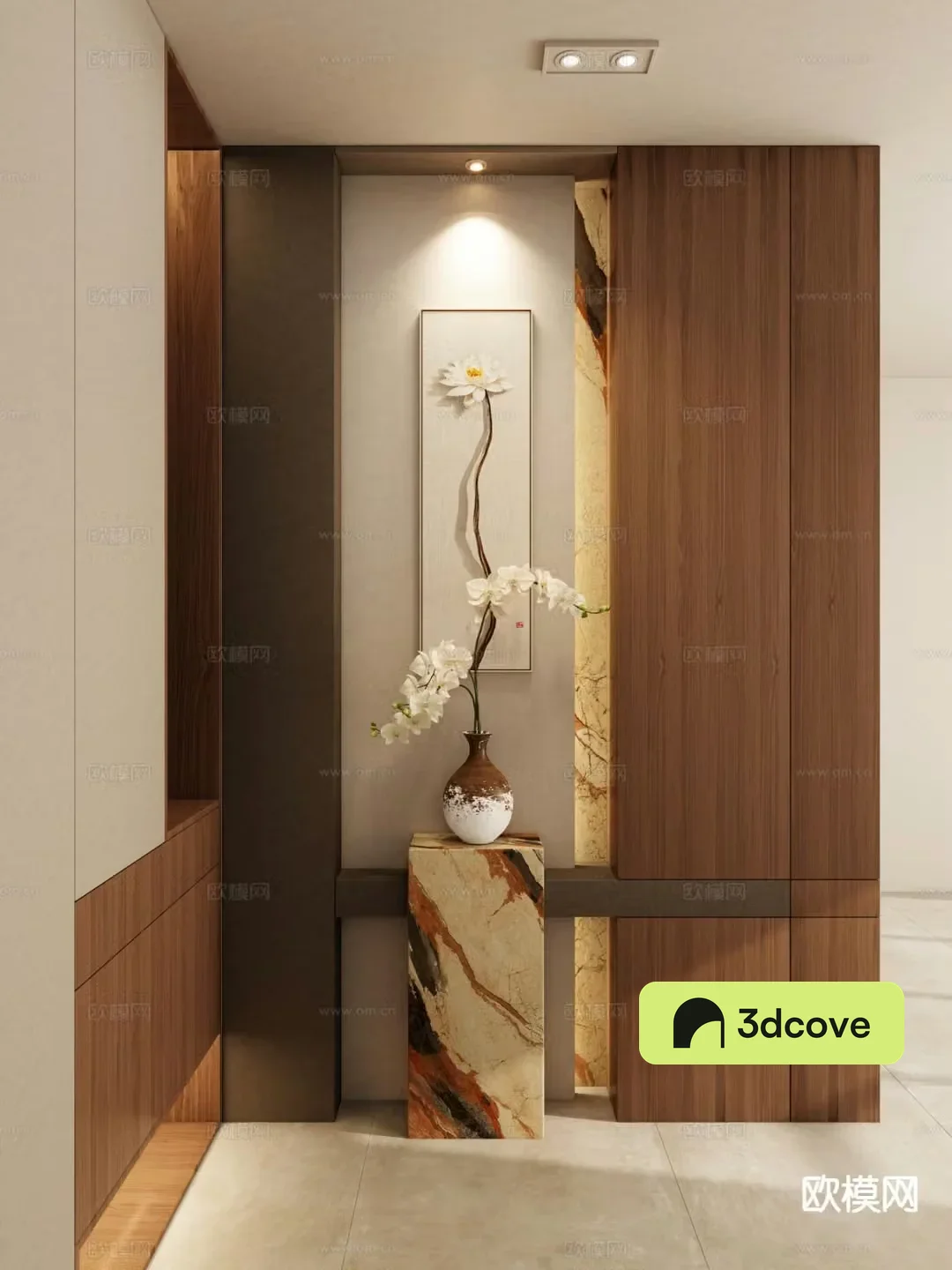 New Chinese style entrance hall