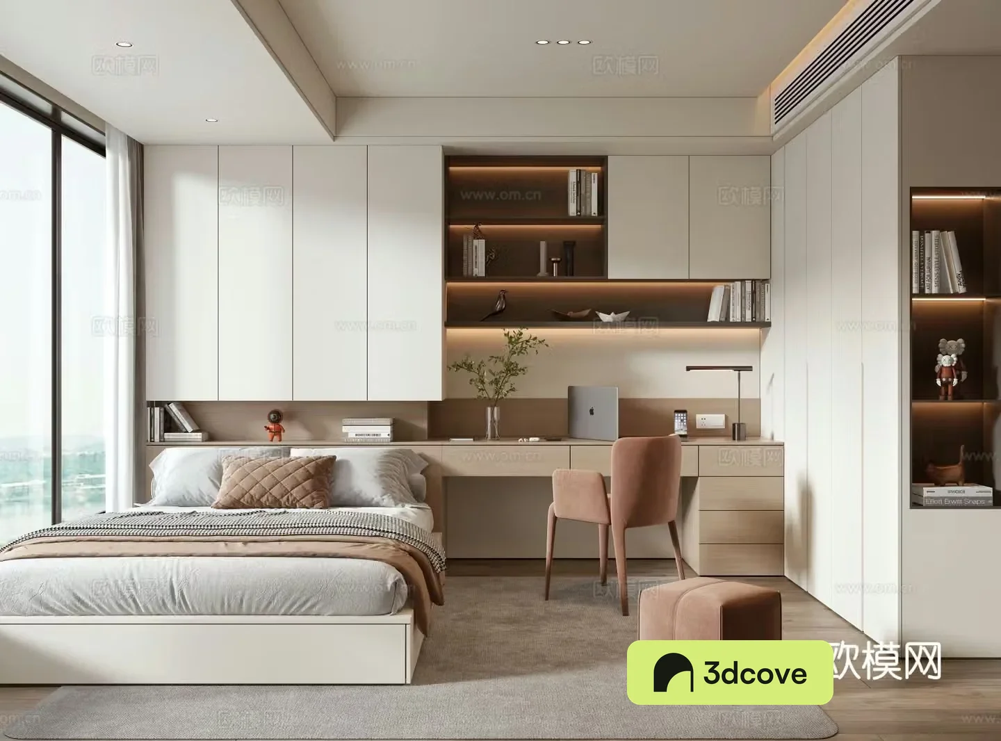Modern tatami bedroom