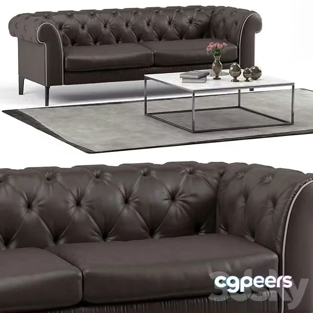 3ds Max Free – Sofa Natuzzi Orfeo