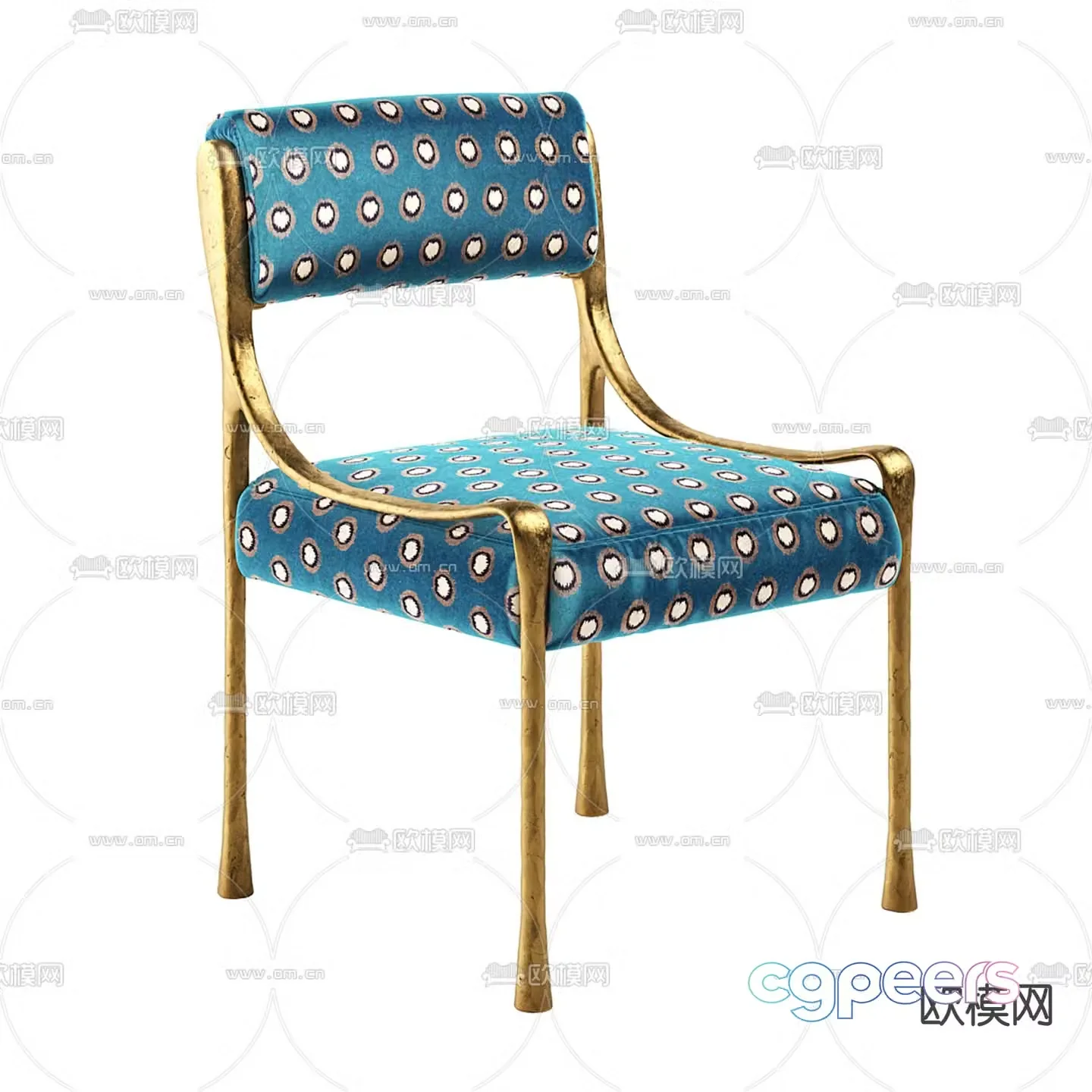 Creative chair leisure chair 3d model