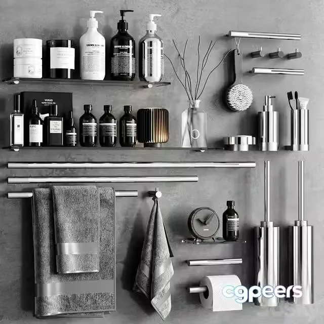 3ds Max Free – Decor Walther Club Accessories 2