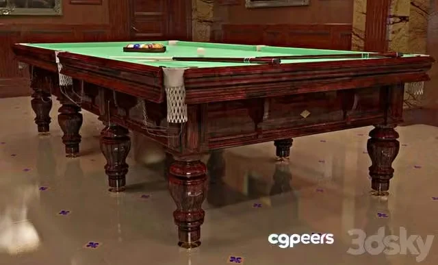 3ds Max Free – pool table President
