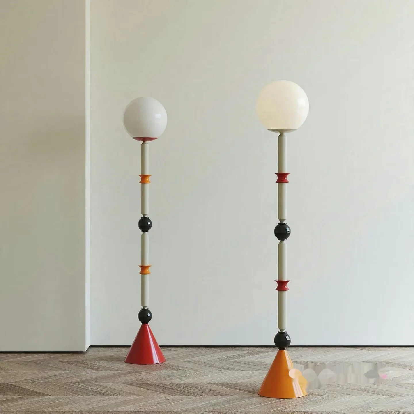 Abstract Floor Lamps 3D Model – 10418 – VRAY Render
