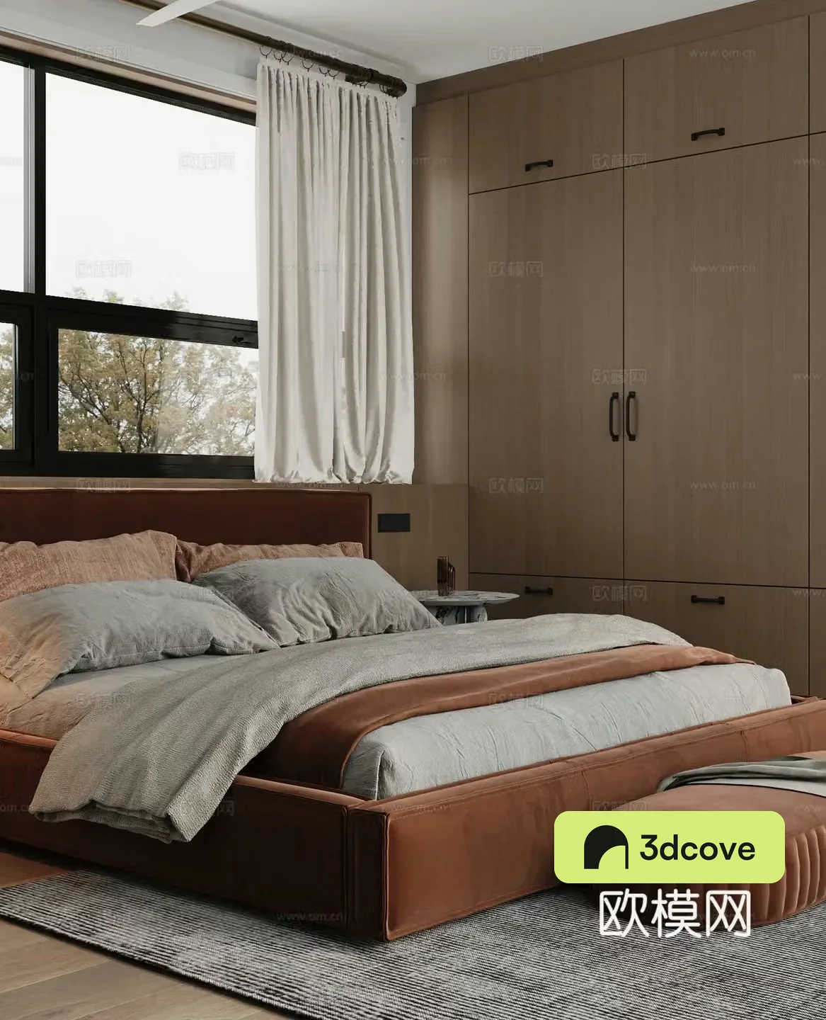 Modern bedroom