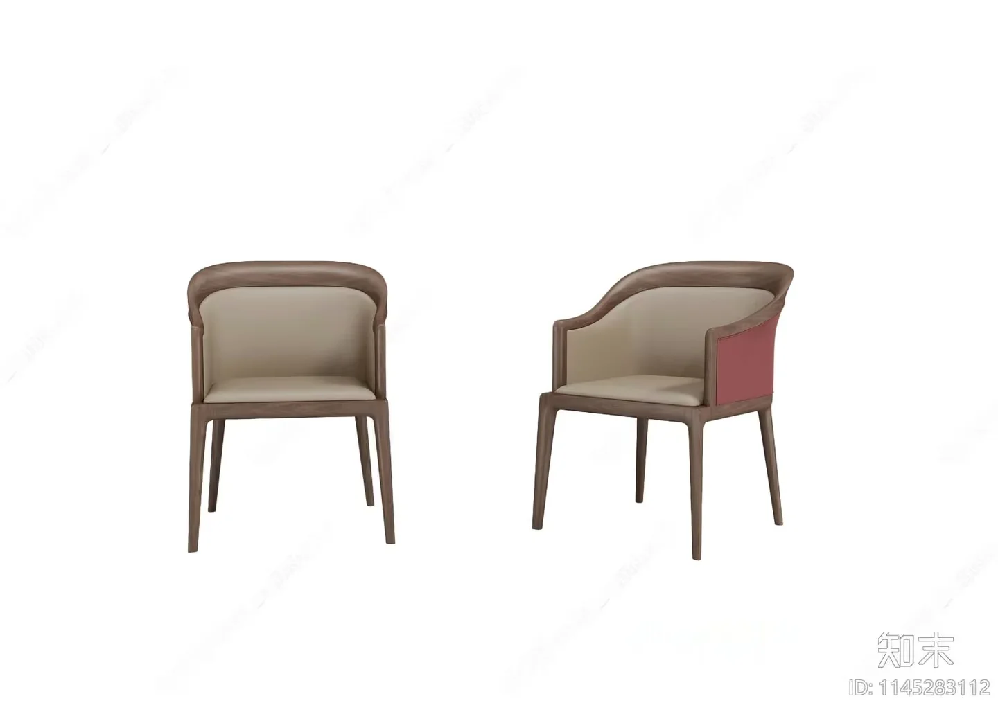 Wooden Dining Chairs 3D Model – 9197 – VRAY Render