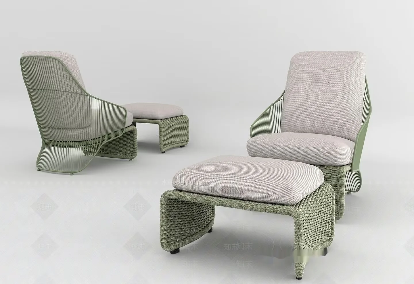 Modern Patio Furniture 3D Model – 13713 – VRAY Render