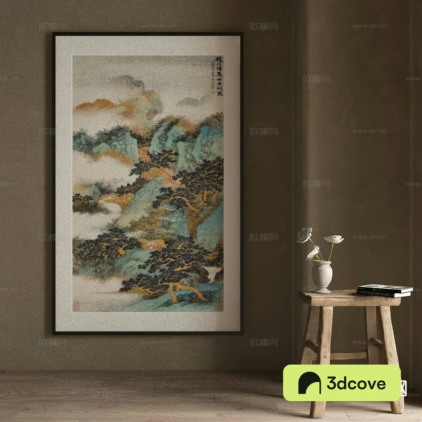 New Chinese style decorative painting landscape painting hanging painting