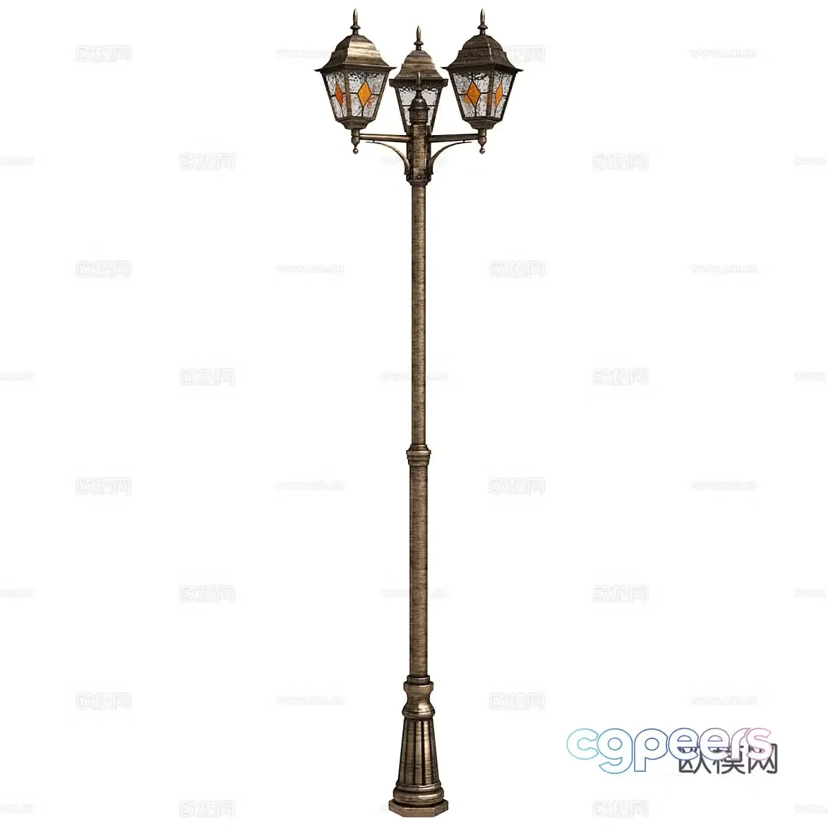 Street light 3d model