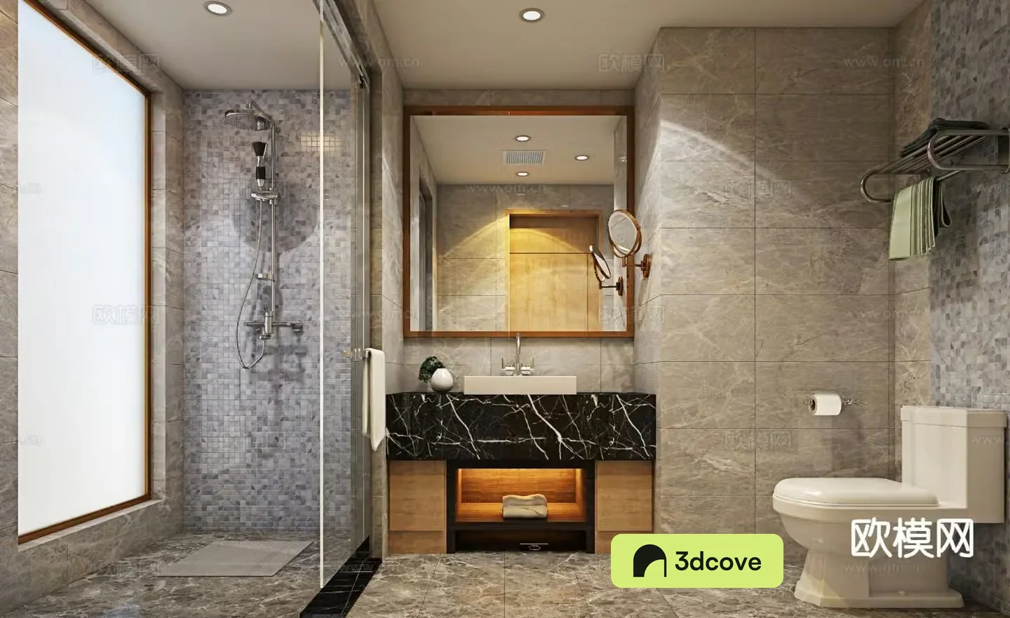 Modern bathroom