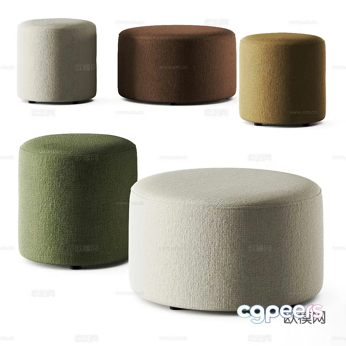3d model of stool