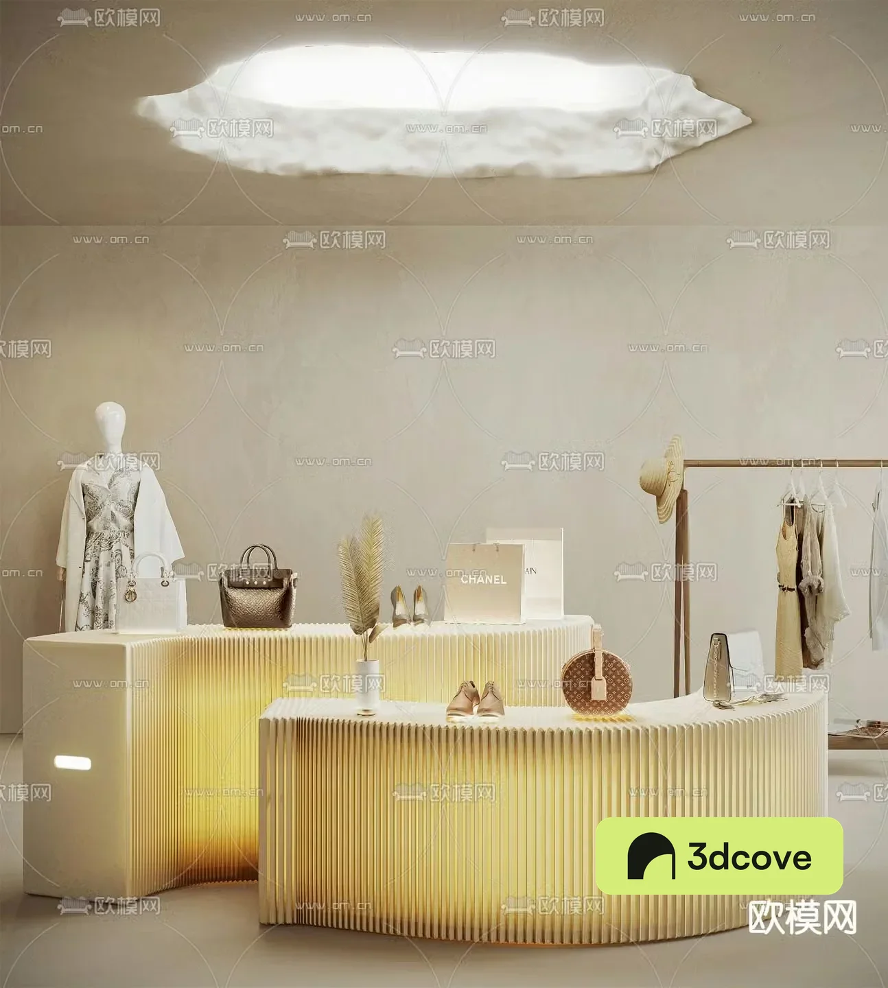 Exhibition stand showcase