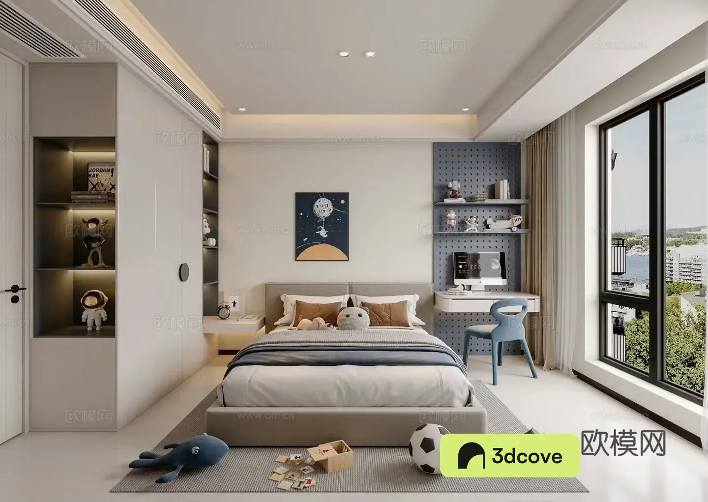 Modern bedroom