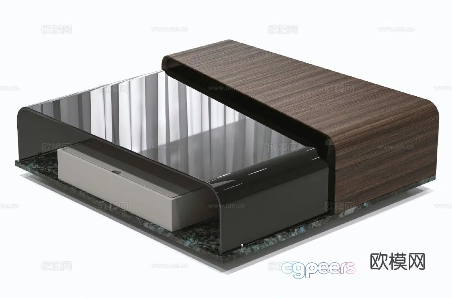 Italian coffee table 3D model