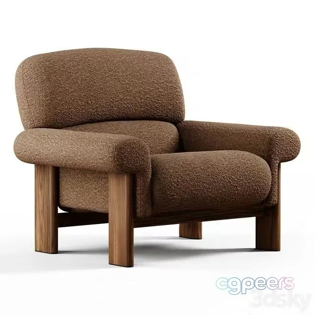 3ds Max Free – Kave Home – Cabana, Armchair