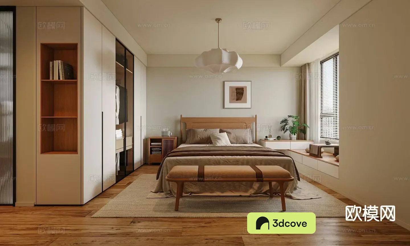Log style bedroom master bedroom