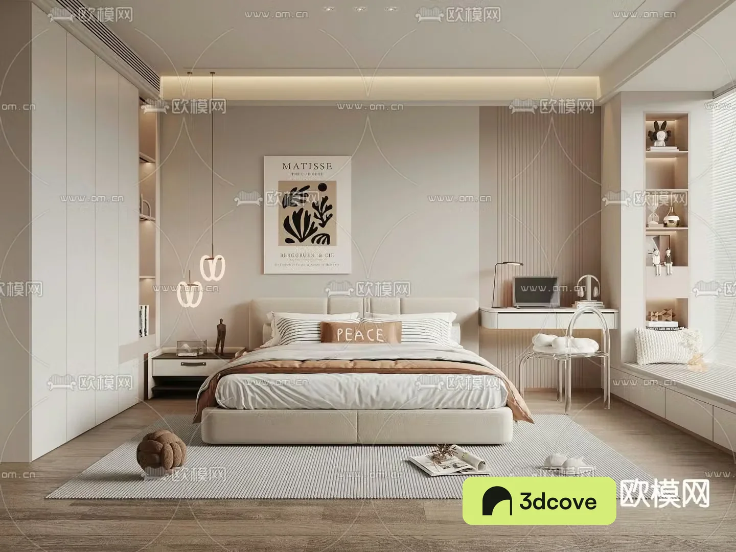 Creamy Bedroom Master Room
