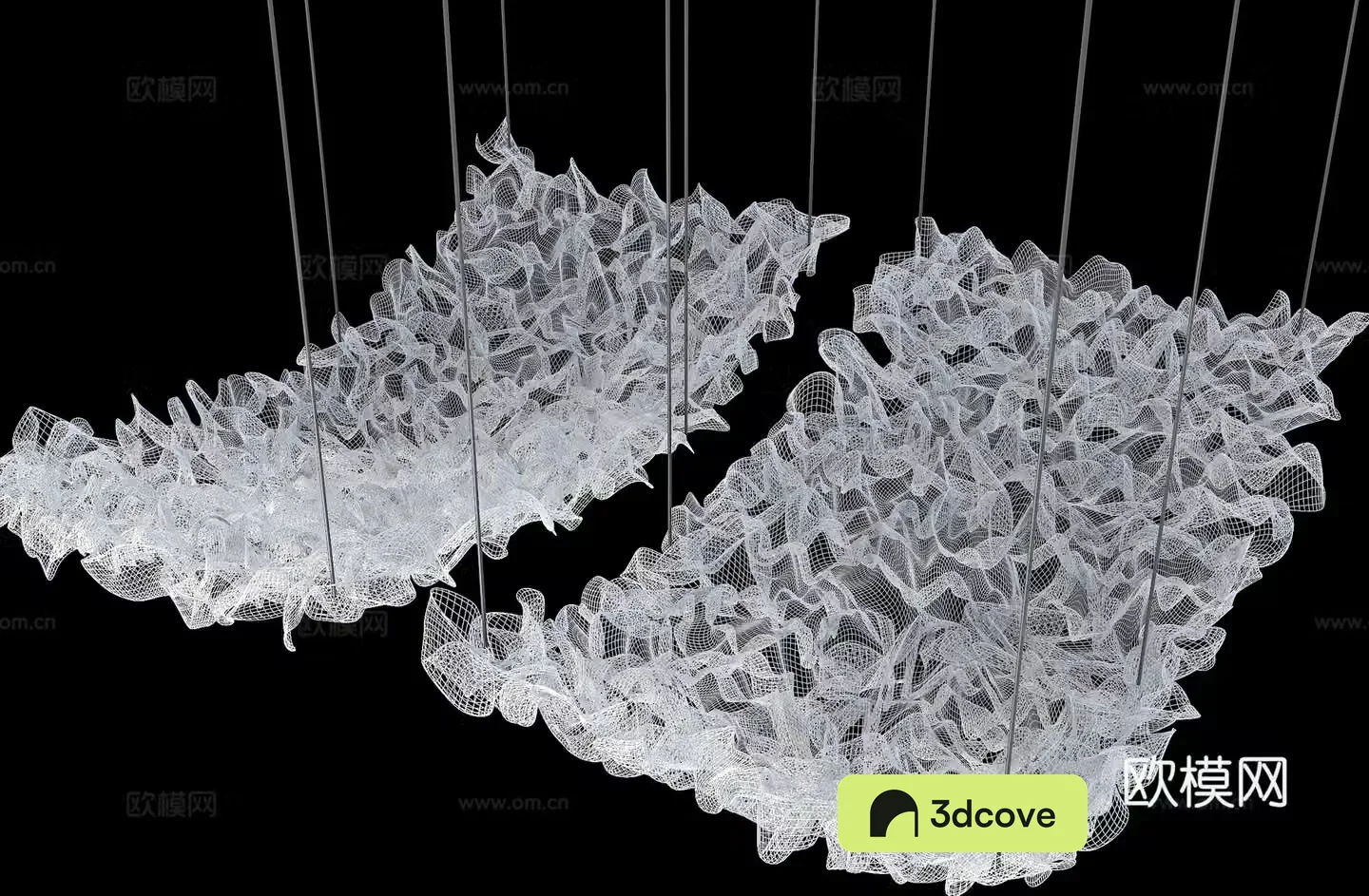 Gauze ceiling modeling ceiling