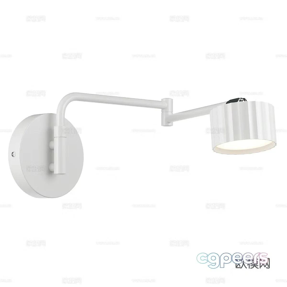 Simple wall lamp bedside wall lamp 3d model
