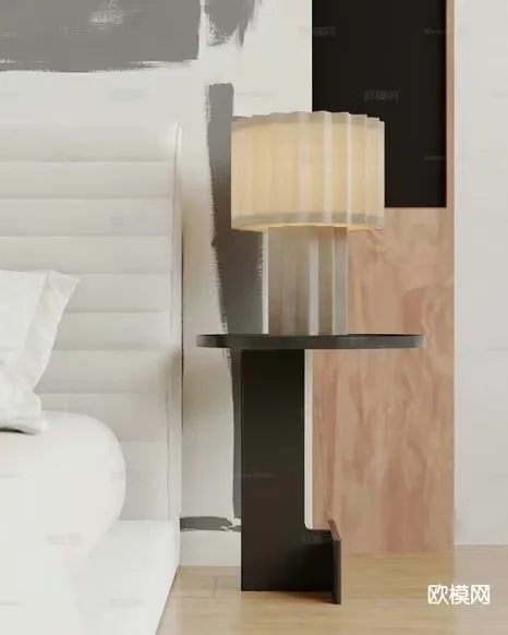 Modern Table Lamp 3D Model – 7952 – CORONA Render