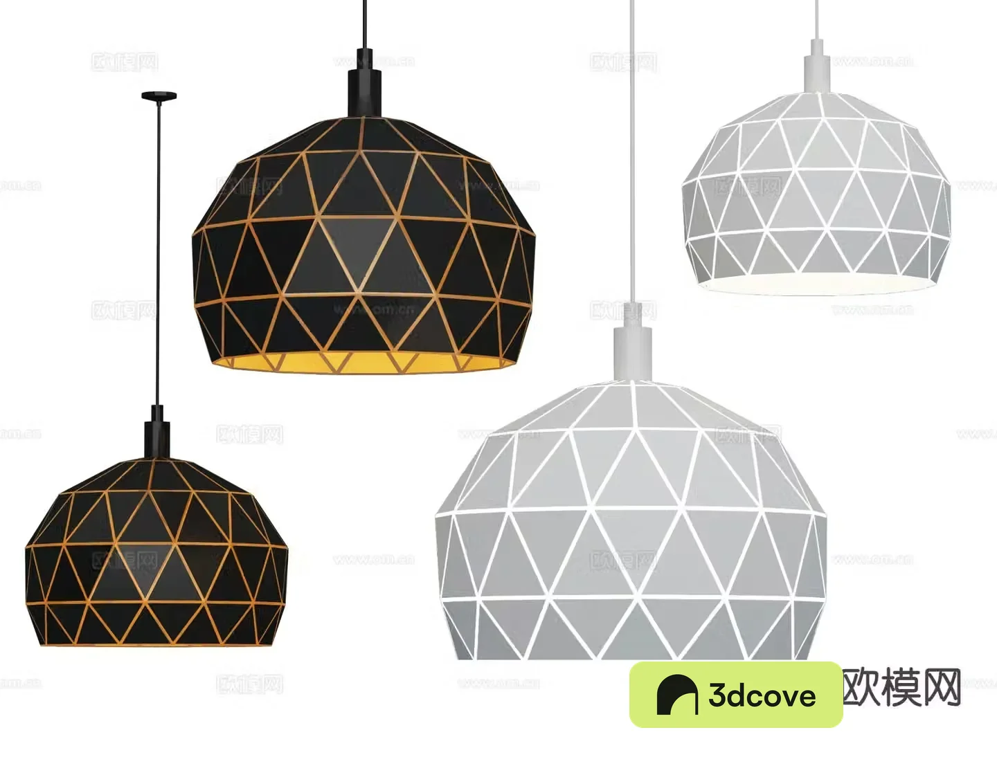 Modern dining room chandelier