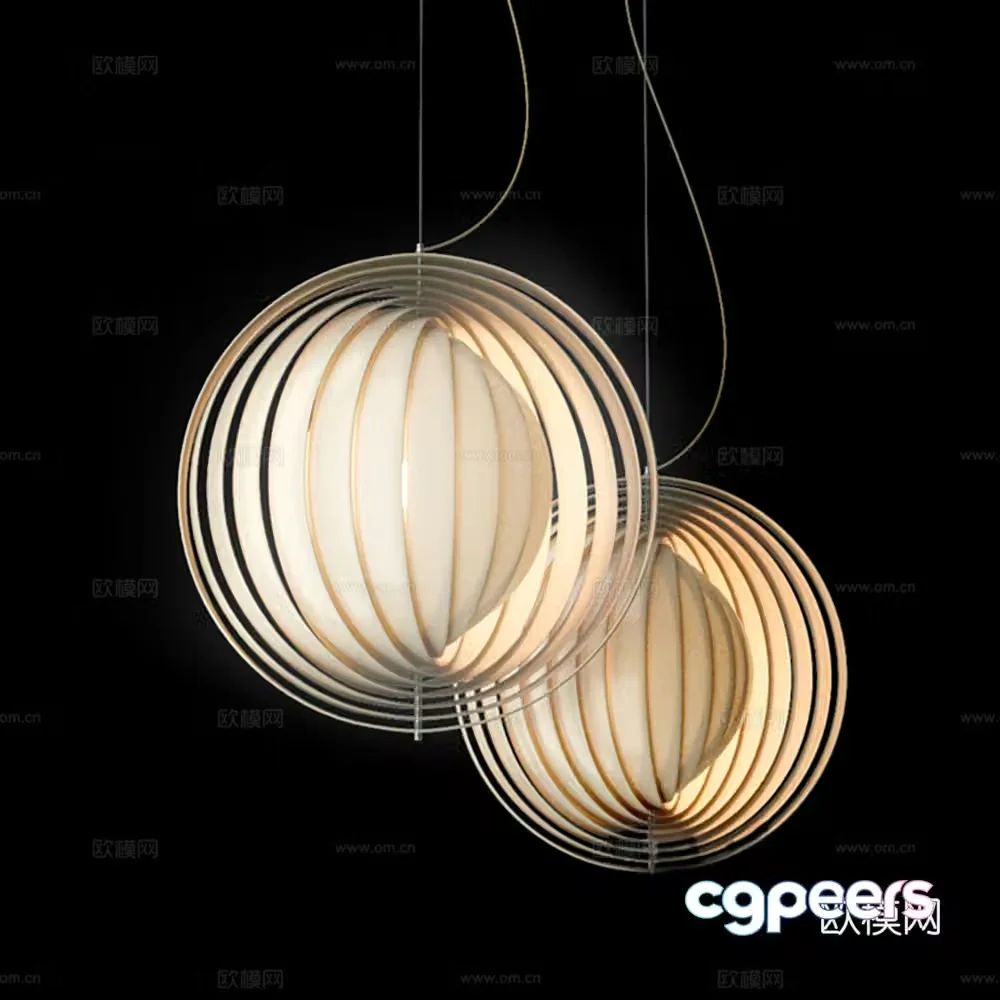 Lamps Chandelier Lighting Decorative Lights 3D Model