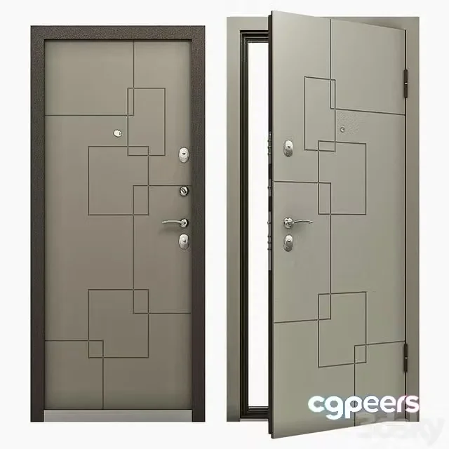 3ds Max Free – Entrance door Torex Series Delta M 10 D21