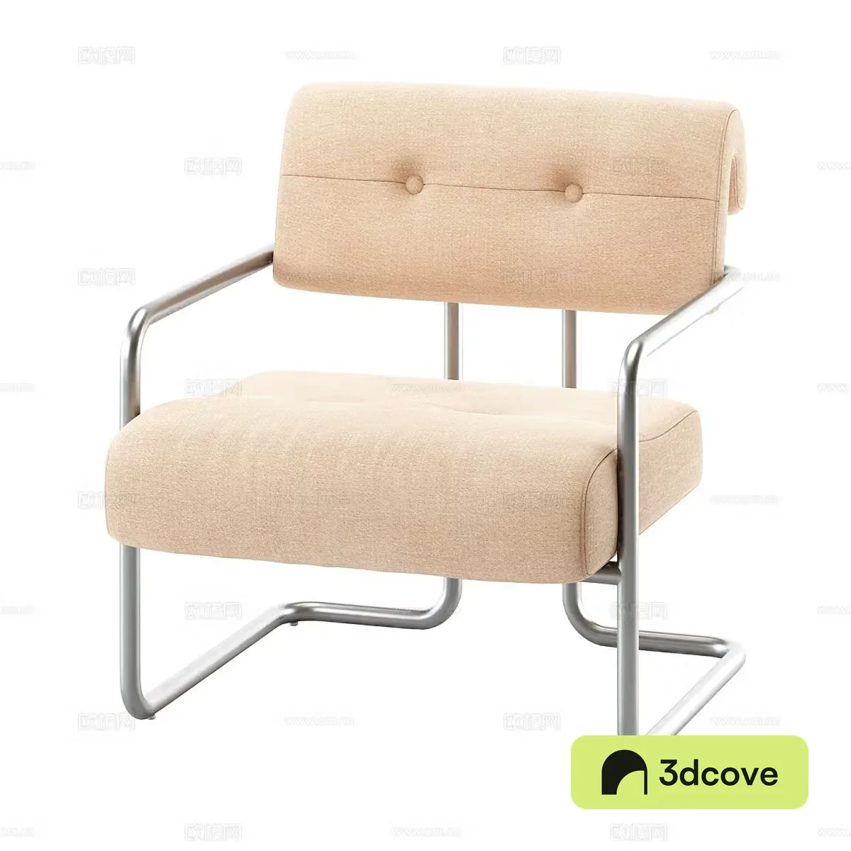 Modern simple single sofa simple sofa casual sofa living room sofa