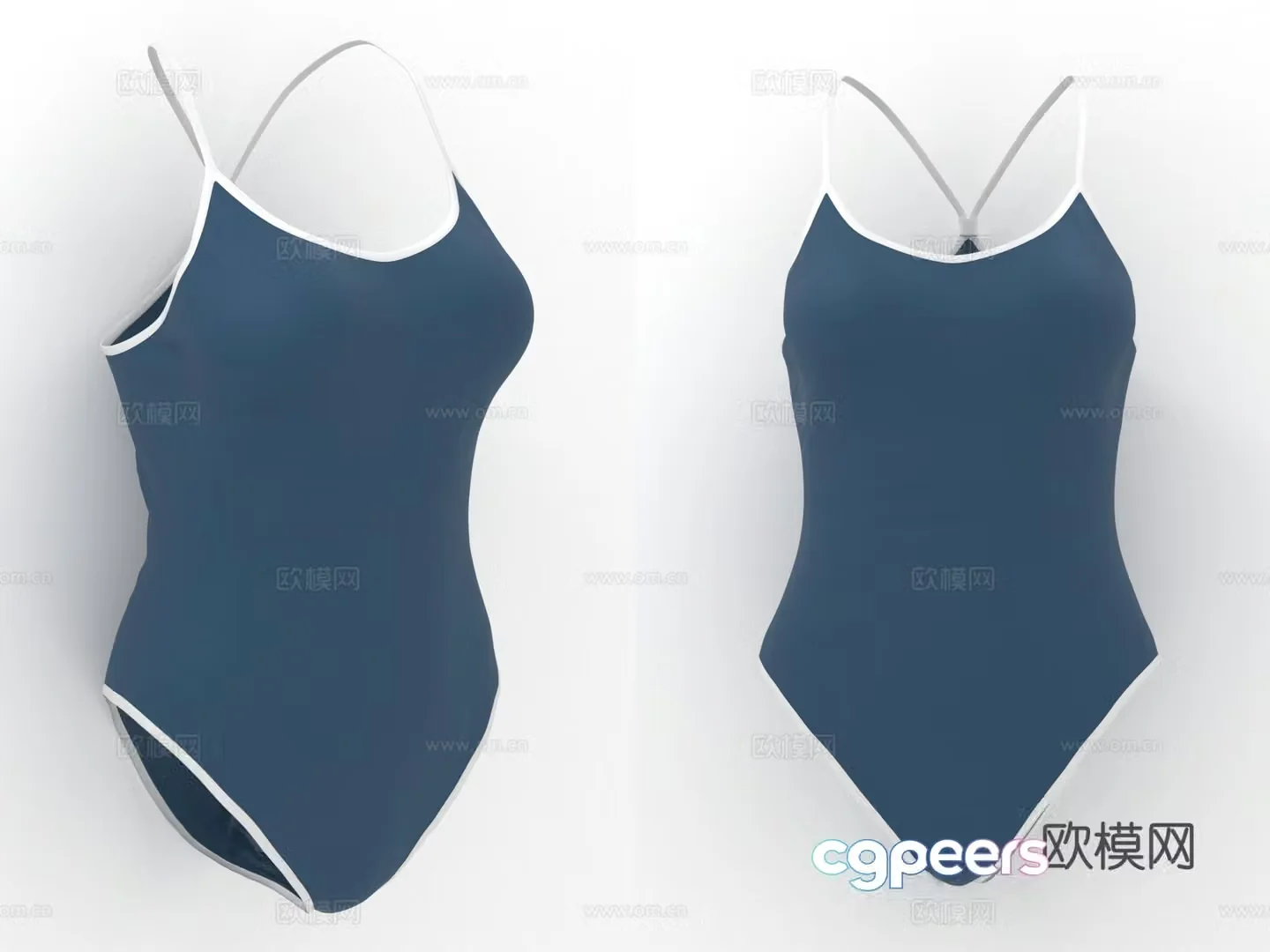 Swimsuits Swimsuits Women’s Clothing 3D Model