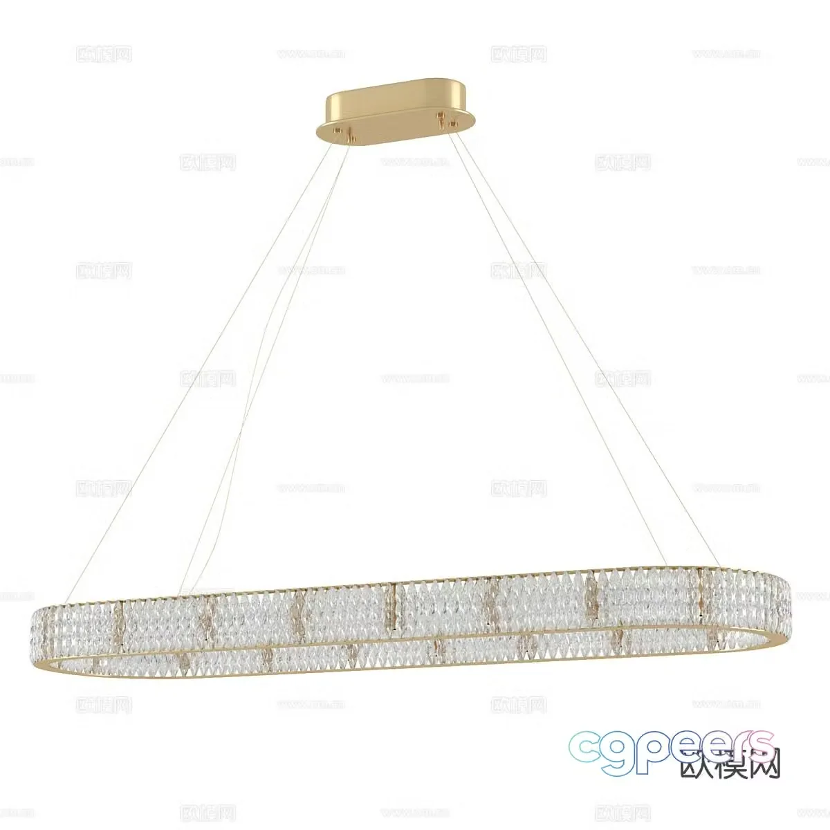 Modern simple chandeliers chandeliers simple chandeliers dining chandeliers living room chandeliers crystal chandeliers 3D model