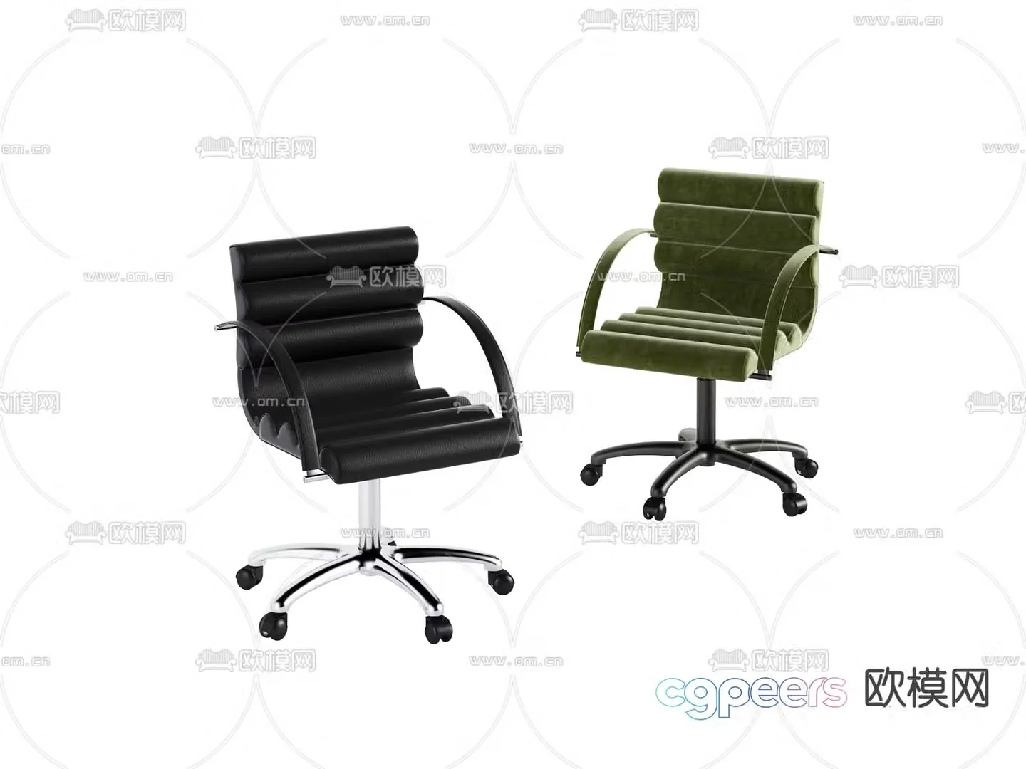 Modern office chair 3d model