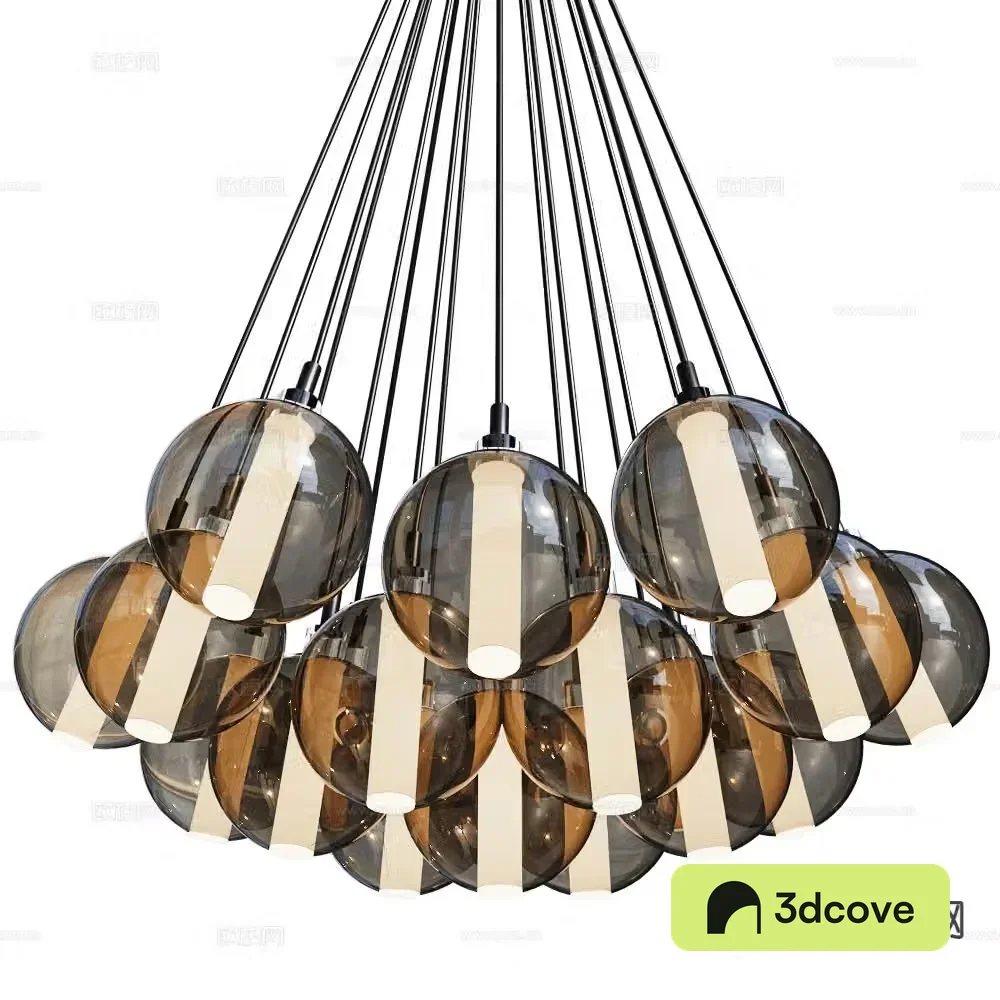 Cangini & Tucci Italian bubble chandelier