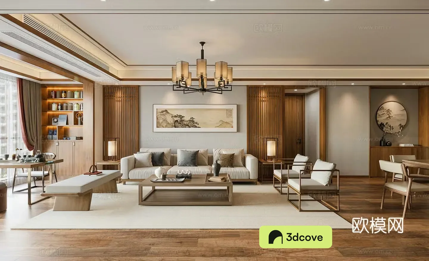 New Chinese living room