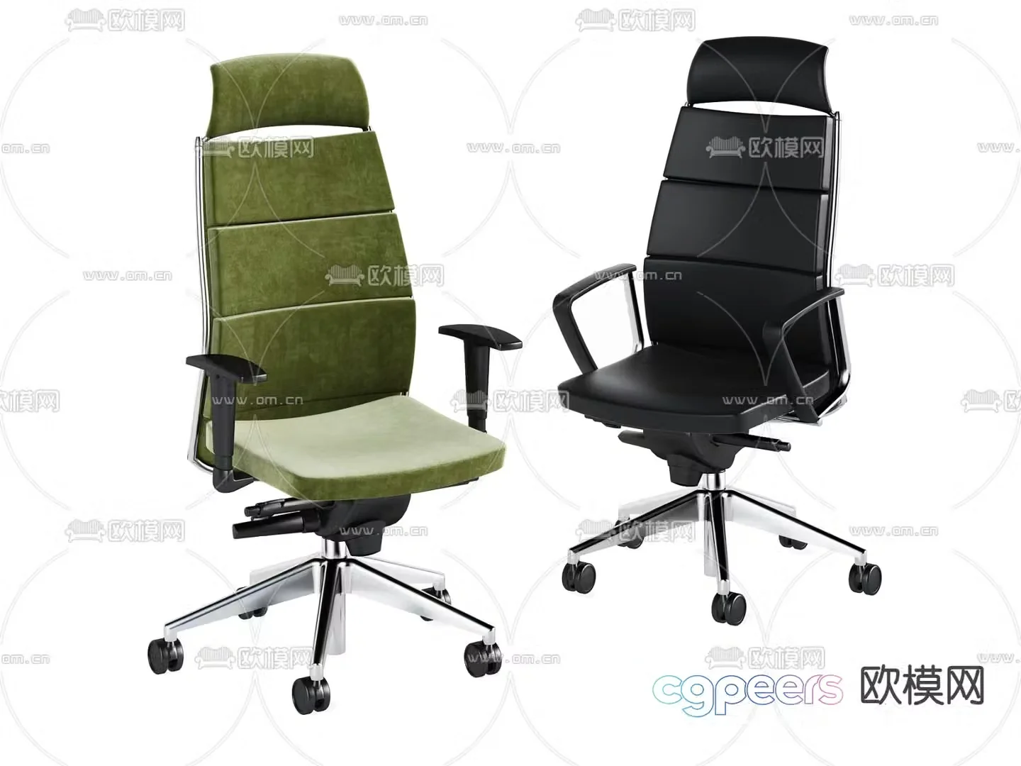 Office chair executive chair boss chair 3d model