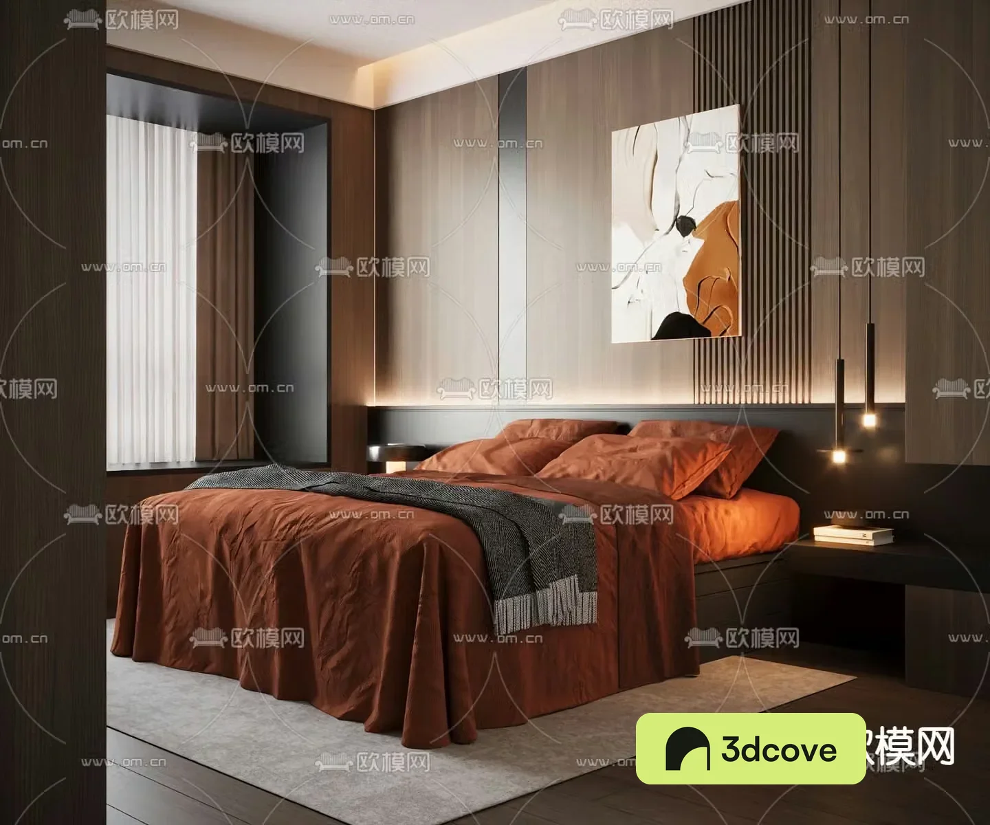 Italian double bed