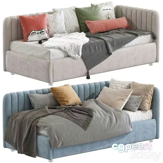 3ds Max Free – Modern style sofa bed 236