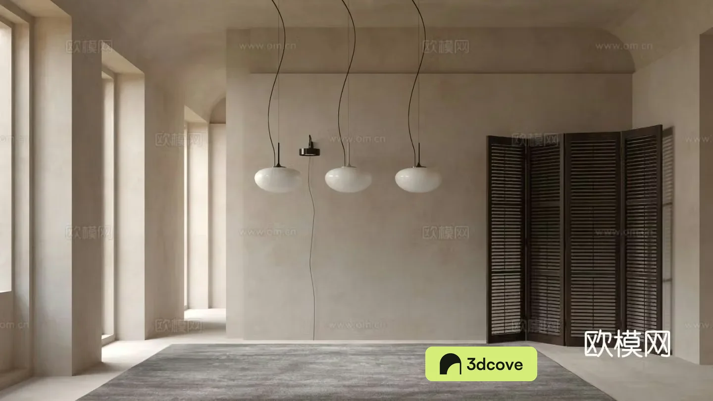 GUBI modern chandelier