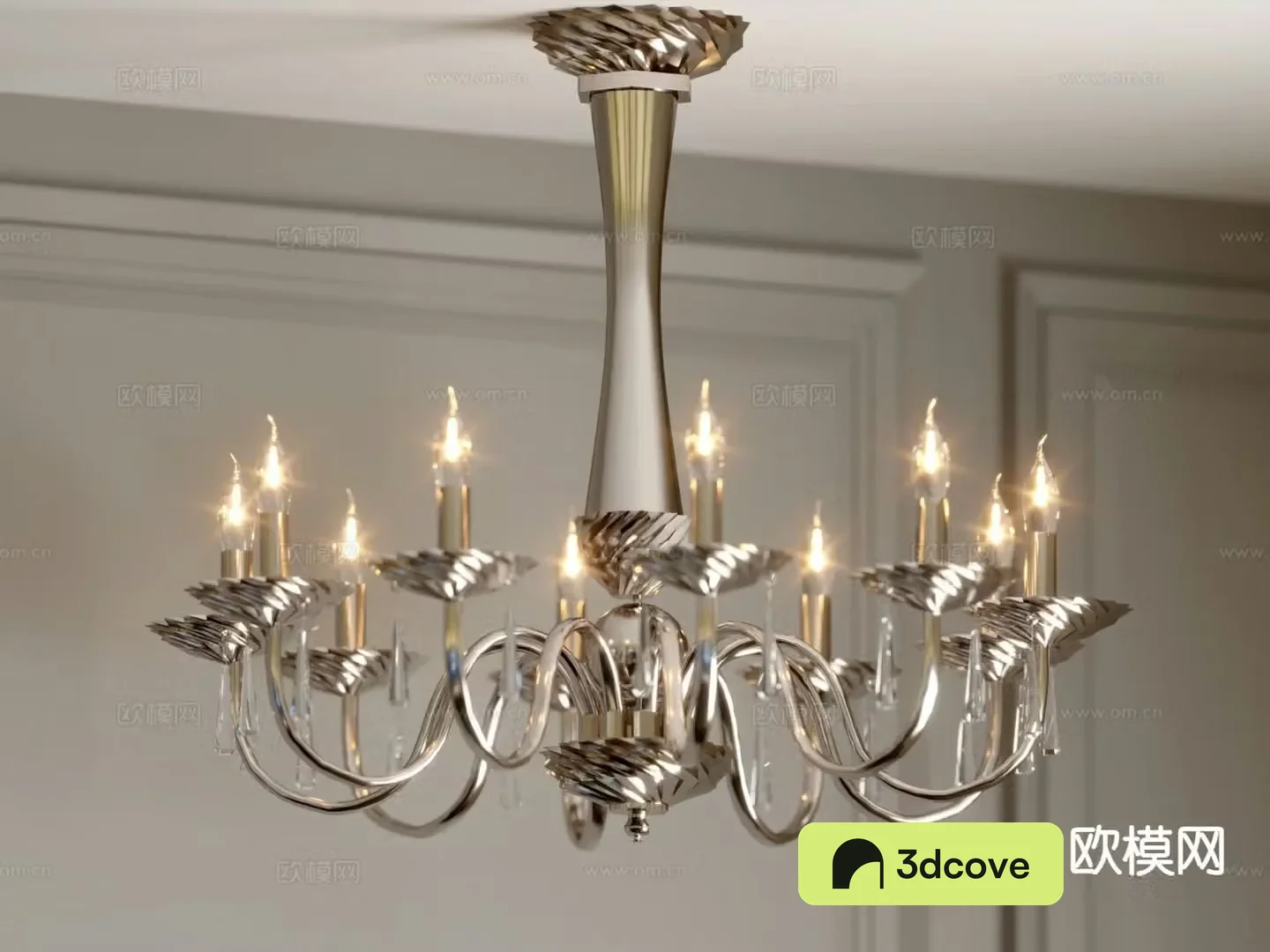 European style chandelier candlestick chandelier