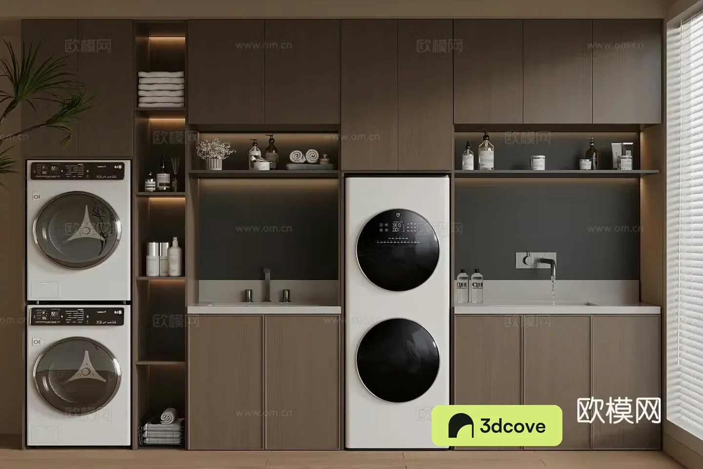 Washing cabinet Modern Italian washing cabinet Toilet supplies