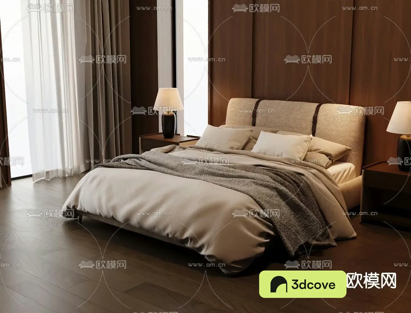 Italian double bed