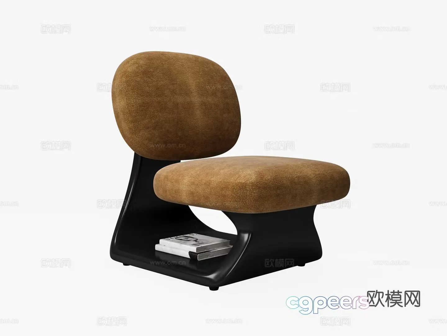 Single sofa 3d model