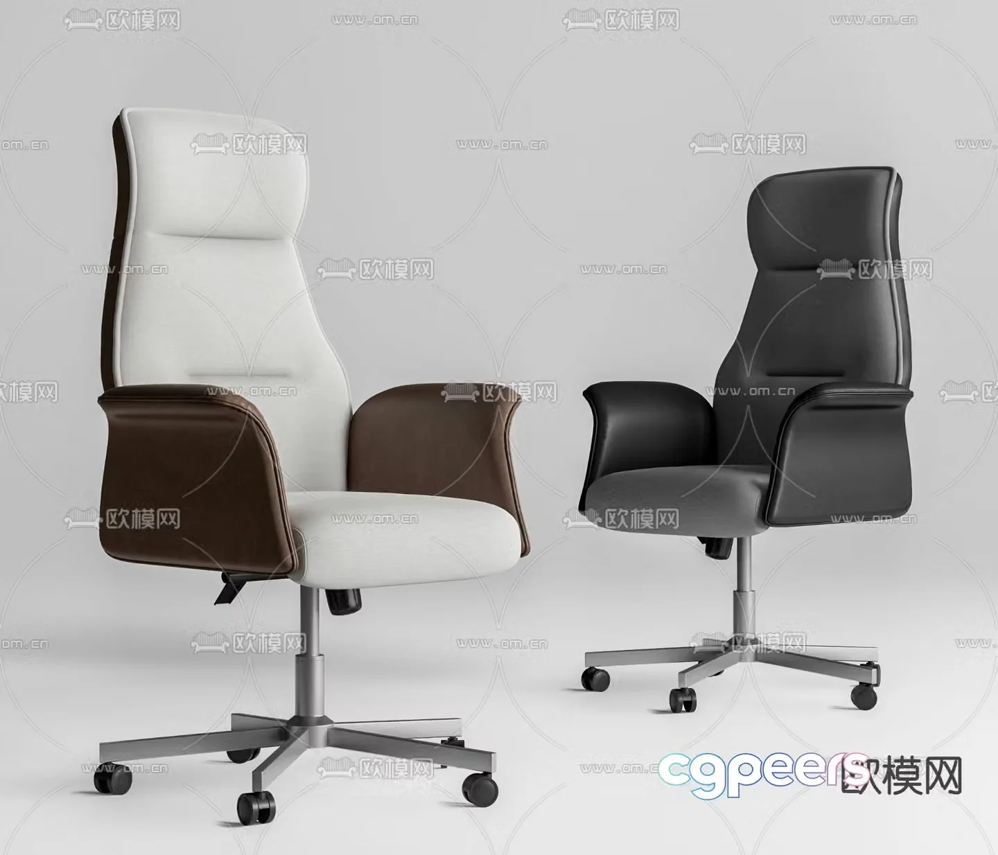 Office chair boss chair executive chair 3d model