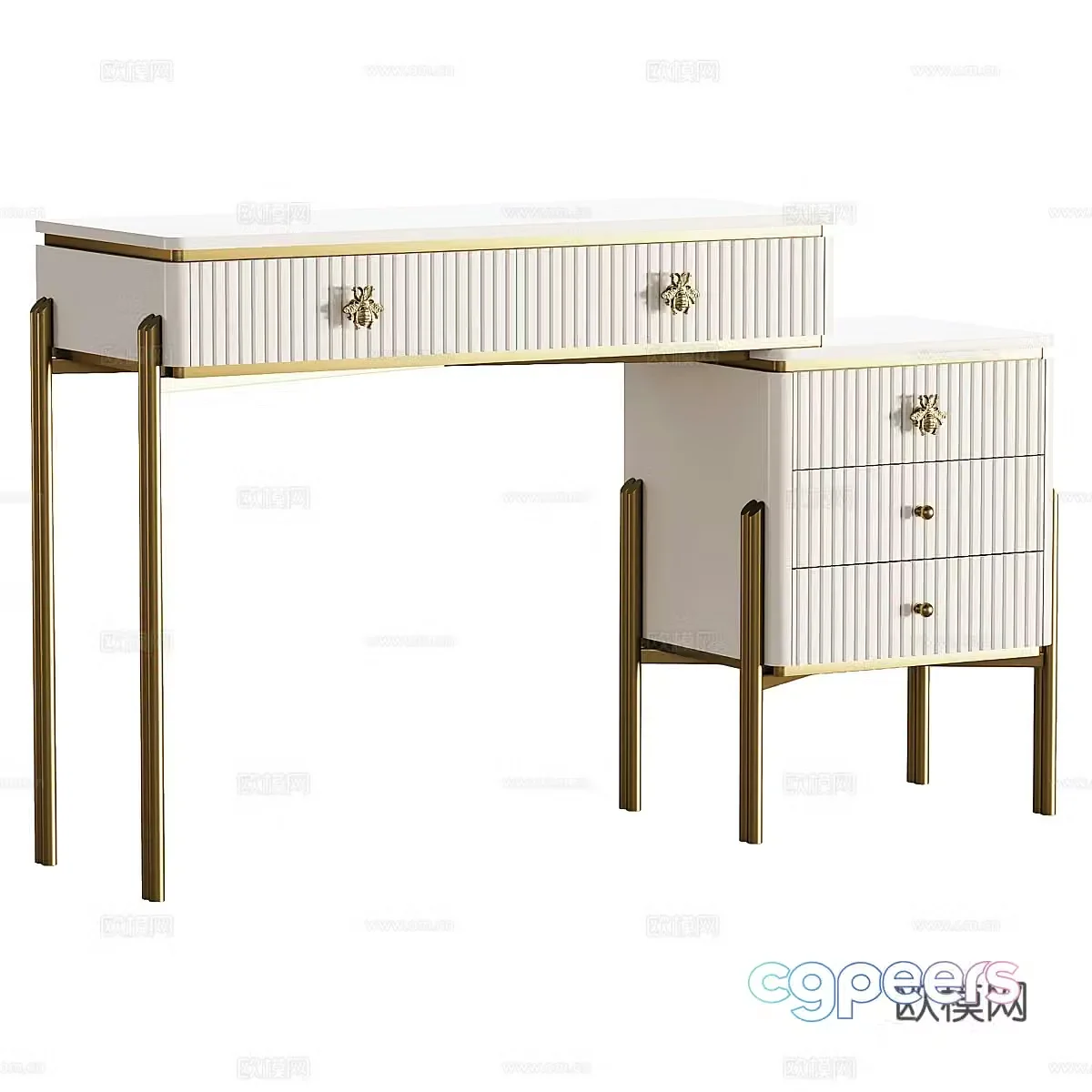 Dressing table 3d model