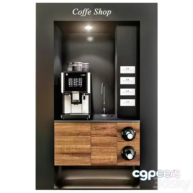 3ds Max Free – Coffe shop WMF 5000S