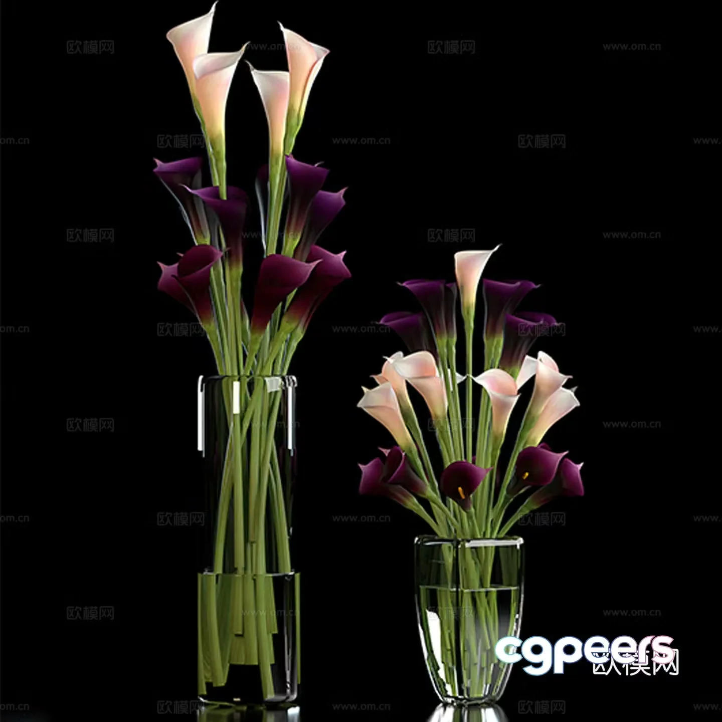 Flower art 3d model
