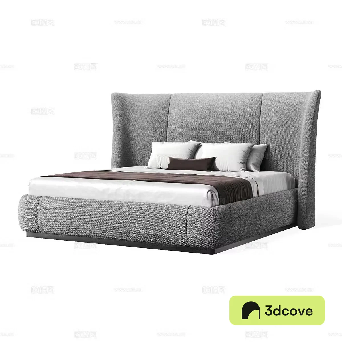 Modern double bed