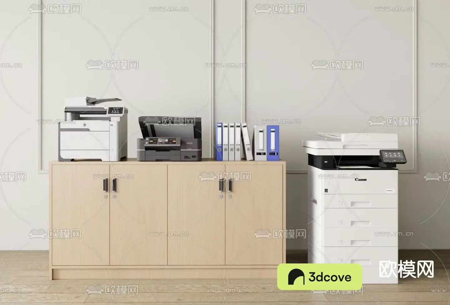 printer copier file cabinet