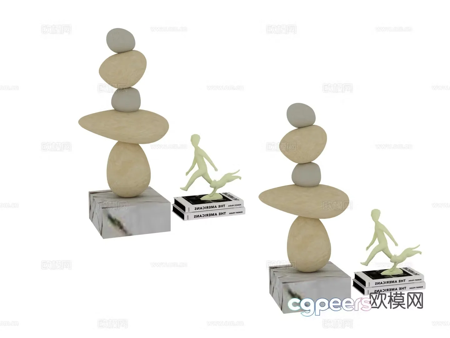 Decoration ornaments sculpture 3d model