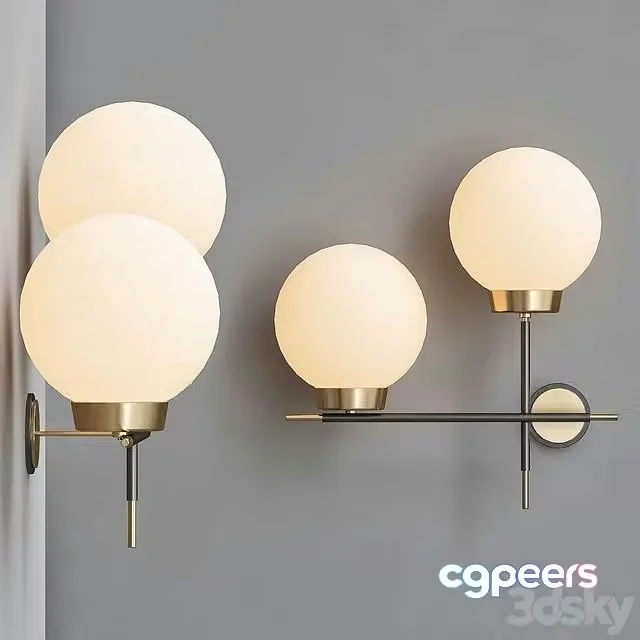 3ds Max Free – Wall lights_5